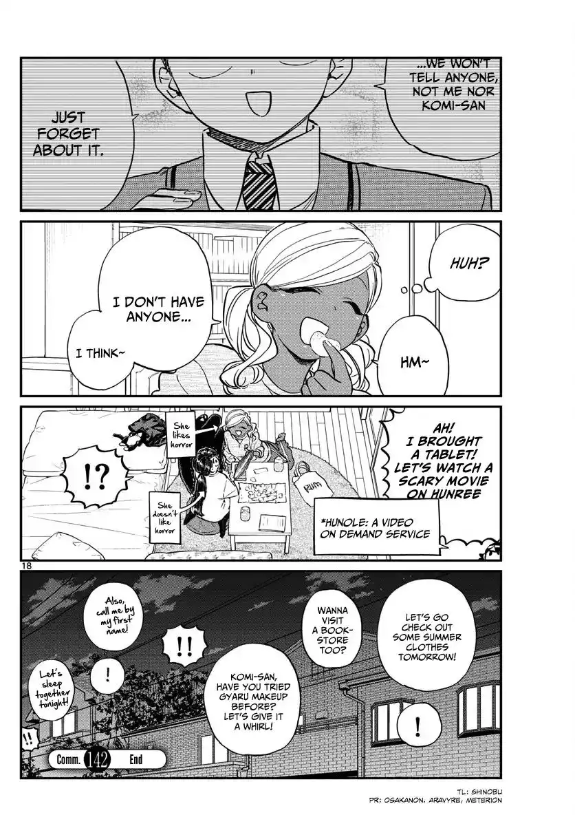 Komi-san wa Komyushou Desu Chapter 142 18